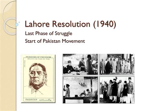 The Lahore Resolution: A Beacon of Hope for a Separate Muslim Homeland